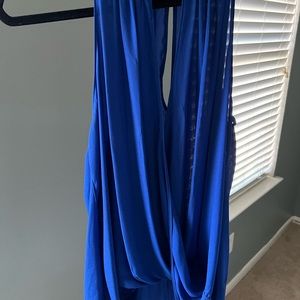 Lush Cobalt Blue tank top